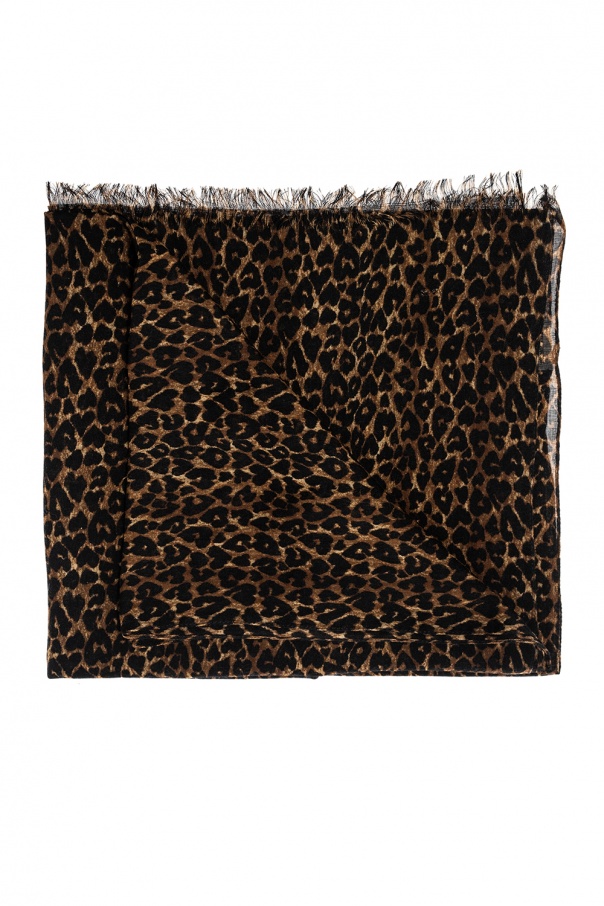 Saint Laurent Patterned scarf